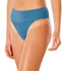 Rip Curl Women's Premium Surf Hi Waist Bikini Bottom - Dark Teal XL - Swimoutlet.com