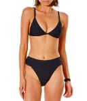 Rip Curl Women's Premium Surf Hi Waist Bikini Bottom - Orange - Swimoutlet.com