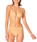 Rip Curl Women's Premium Surf Hi Waist Bikini Bottom - Orange - Swimoutlet.com