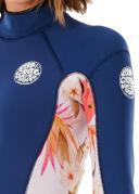 Rip Curl Womens Dawn Patrol 3/2mm Back Zip Steamer Wetsuit 12 / Pink