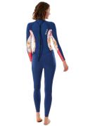Rip Curl Womens Dawn Patrol 3/2mm Back Zip Steamer Wetsuit 12 / Pink