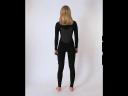 Rip Curl Womens Flashbomb 3/2mm Chest Zip Steamer Wetsuit 8 / Black