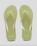 Ripcurl Bondi 2 Tone Thongs 7 / Mid Green