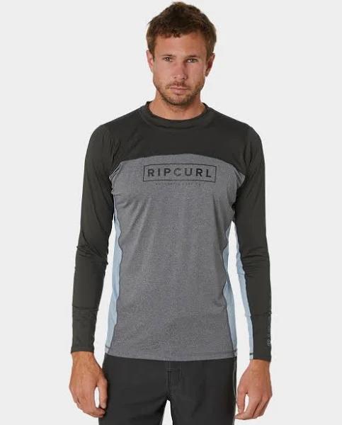 Ripcurl Drive Relaxed LS Rash Vest Blue Gum / 3XL