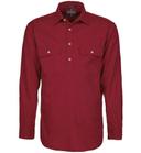 Ritemate Mens Closed Front Long Sleeve Shirt - 10 Colours, XS / Olive