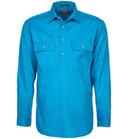Ritemate Mens Closed Front Long Sleeve Shirt - 10 Colours, XS / Olive