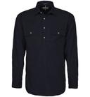 Ritemate Mens Closed Front Long Sleeve Shirt - 10 Colours, XS / Olive