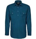 Ritemate Mens Closed Front Long Sleeve Shirt - 10 Colours, XS / Olive