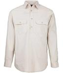 Ritemate Womens Closed Front Long Sleeve Shirt - 10 Colours, 20 / Purple