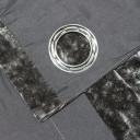 Riva Paoletti Verona Ringtop Eyelet Curtains (Pair), 168cm x 183cm, Pewter Grey