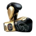Rival Boxing RS100 Pro Sparring Boxing Gloves - 16 oz. - Black/Gold