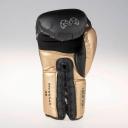 Rival Boxing RS100 Pro Sparring Boxing Gloves - 16 oz. - Black/Gold