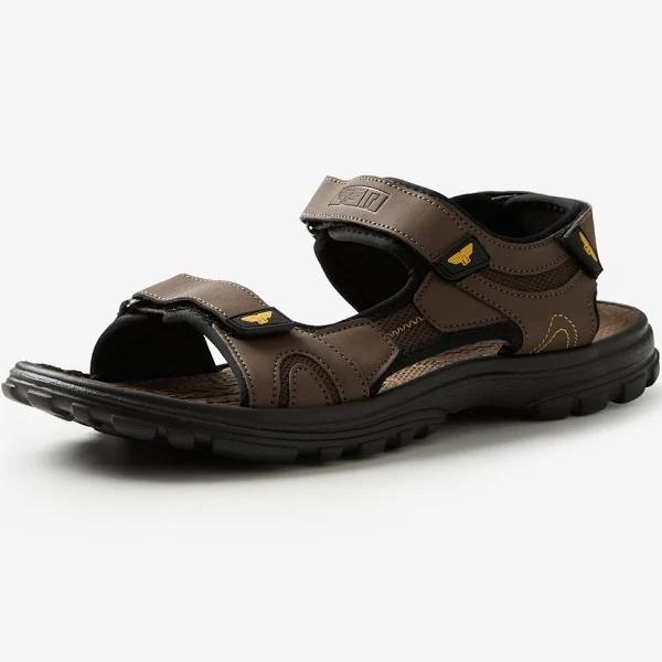 Rivers Adventure Sandal - Brown/Yellow - Mens - Size 8 - Ezibuy