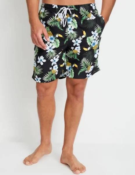 Rivers - Mens Swimwear - Printed Boardshort