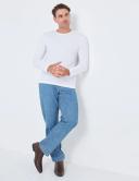 Rivers - Mens Tops - Long Sleeve Basic Crew Tee