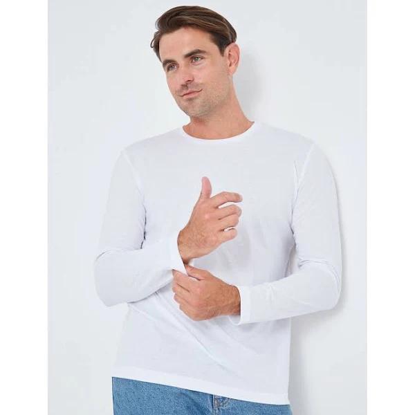 Rivers - Mens Tops - Long Sleeve Basic Crew Tee