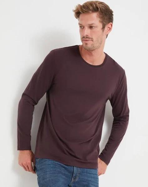 Rivers - Mens Tops - Long Sleeve Basic Crew Tee