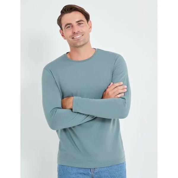Rivers - Mens Tops - Long Sleeve Basic Crew Tee