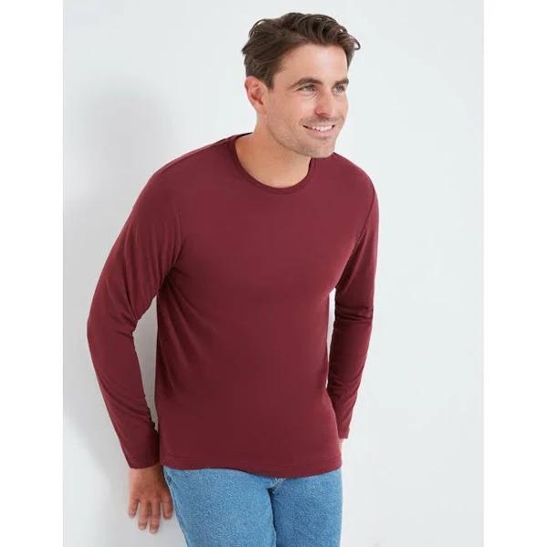 Rivers - Mens Tops - Long Sleeve Basic Crew Tee