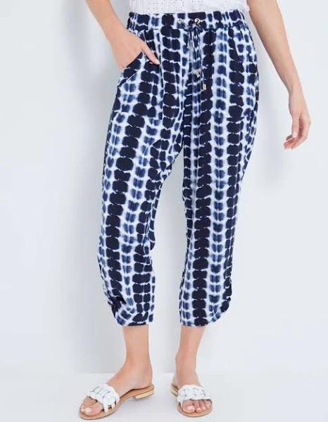 Rivers Printed Rayon Crop Pant