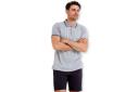 Rivers Short Sleeve Jersey Textured Zip Neck Polo