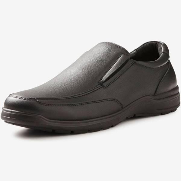 Rivers Slip-On Dress Shoes - Black - Mens - Size 8 - Ezibuy
