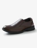 Rivers Wide Fit Slip On Dress Shoe - Brown - Mens - Size 10 - Ezibuy