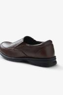 Rivers Wide Fit Slip On Dress Shoe - Brown - Mens - Size 10 - Ezibuy