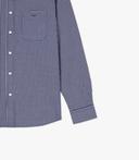 RM Williams Collins Check Shirt Large Navy / White