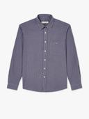 RM Williams Collins Check Shirt X-Large Burgundy / Blue