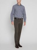 RM Williams Collins Shirt (Blue/White Check) Blue White / 4XL