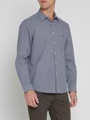 RM Williams Collins Shirt (Blue/White Check) Blue White / 4XL