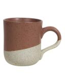 Robert Gordon Solace with Reactive Glaze in Rust Clay Mug Brown