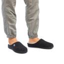 RockDove Men's Sherpa Lined Memory Foam Clog Slipper