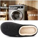 RockDove Men's Sherpa Lined Memory Foam Clog Slipper