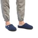 RockDove Men's Sherpa Lined Memory Foam Clog Slipper