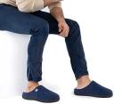 RockDove Men's Sherpa Lined Memory Foam Clog Slipper