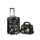 Rockland F102-camo 2 PC Camo Luggage Set