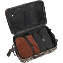 Rockland Rio 2 Piece Carry On Luggage Set - Black Cross - Luggage Sets