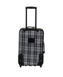 Rockland Rio 2 Piece Carry On Luggage Set - Black Cross - Luggage Sets