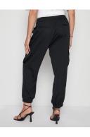 Rockmans Ankle Length Satin Cargo Jogger