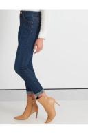 Rockmans Full Length Stitch Detail Denim Jeans - Womens - Indigo AU Size 20 - AfterPay & zipPay Available