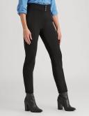 Rockmans Full Length Wide Waistband Ponte Pants