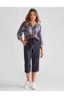 Rockmans Women's Crop Linen Pant | AU 16