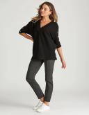 Rockmans Women's Full Length Wide Waistband Ponte Pant | AU 24