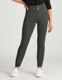 Rockmans Women's Full Length Wide Waistband Ponte Pant | AU 24