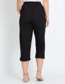 Rockmans - Womens Pants - Crop Linen Button Pants