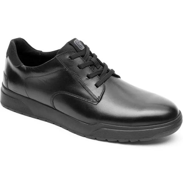 Rockport Men's Sneaker Black Leather Bronson Sneaker 9.5 M