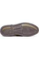 Rockport Perth Boat Shoe Dark Brown Pull Up Leather US 7.5