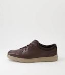 Rockport TM Court Blucher Brown Leather Sneakers Brown Mens Sneakers Casuals Shoes
